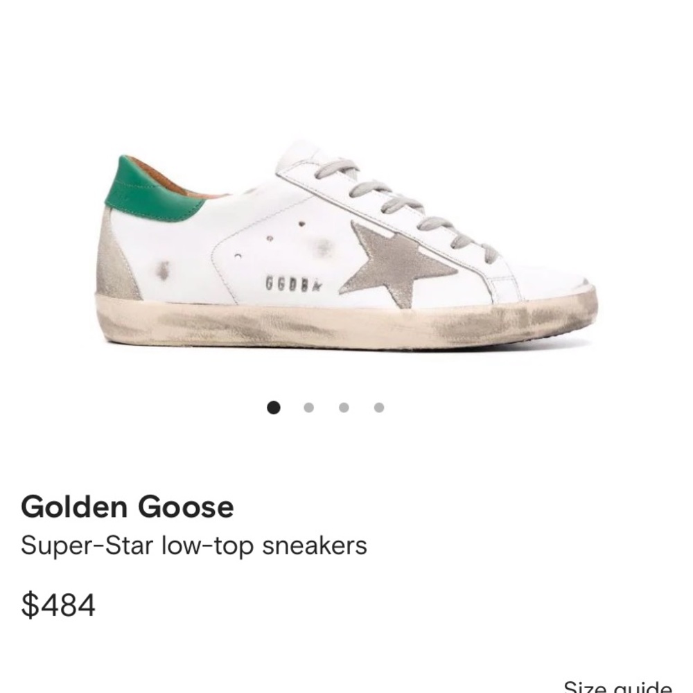 Golden Goose low top sneaker size 37